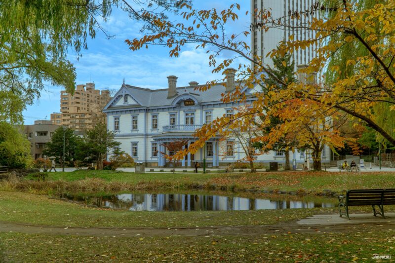 도심 속 단풍 여행지 삿포로 나카지마 공원 산책로