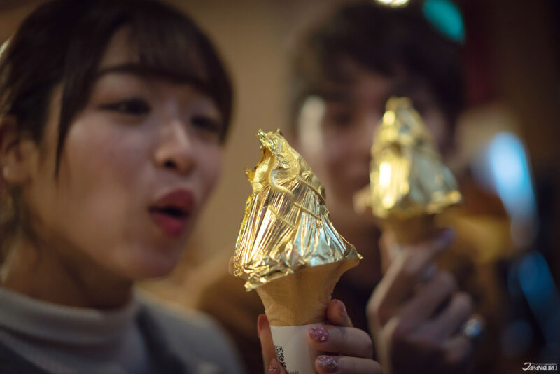 가나자와에서 먹을 수 이있는 독특한 먹거리