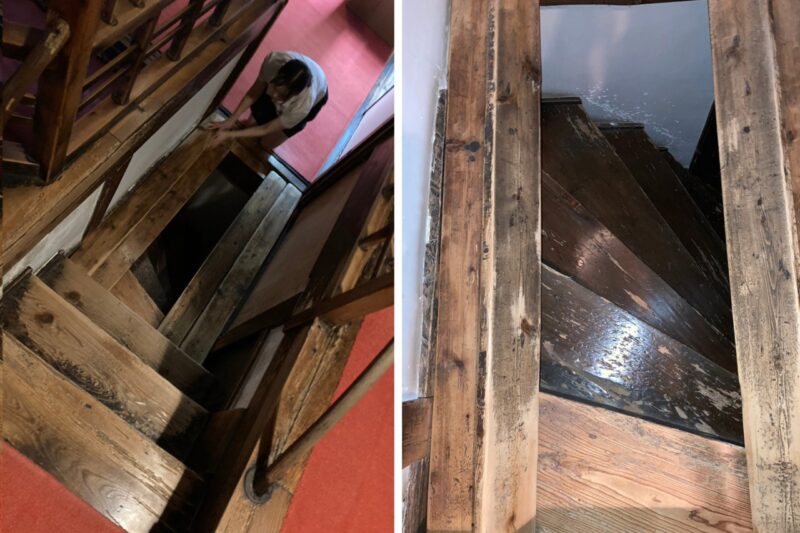 Trap Doors at Myoryuji Ninja Temple in Kanazawa