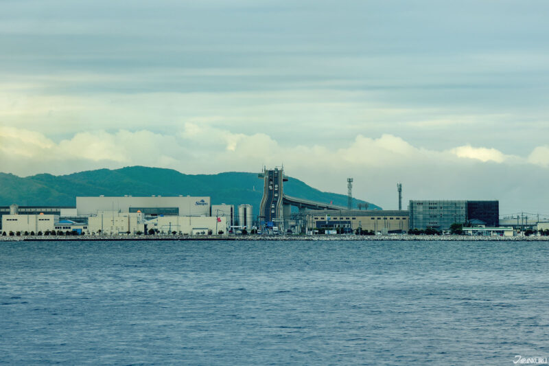 에시마 대교 전경 – 하늘과 바다가 만나는 돗토리 명소