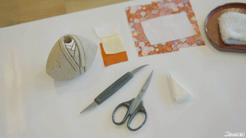 이와츠키 인형마을 공방 – 제작 체험 프로그램 장면