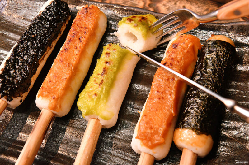 닭고기 육수에 기리탄포와 채소를 넣은 일본식 전골