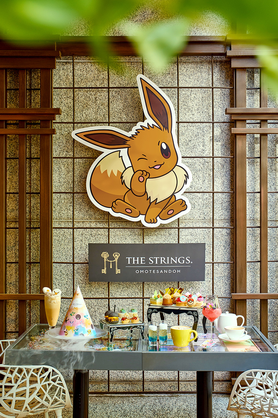 Eevee Friends Pokemon Afternoon Tea at The Strings Omotesando (Tokyo)
