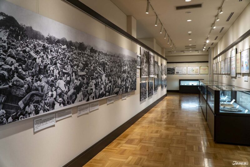The Great Kanto Earthquake Memorial Museum at Yokoamicho Park, in Tokyo's Sumida Ward