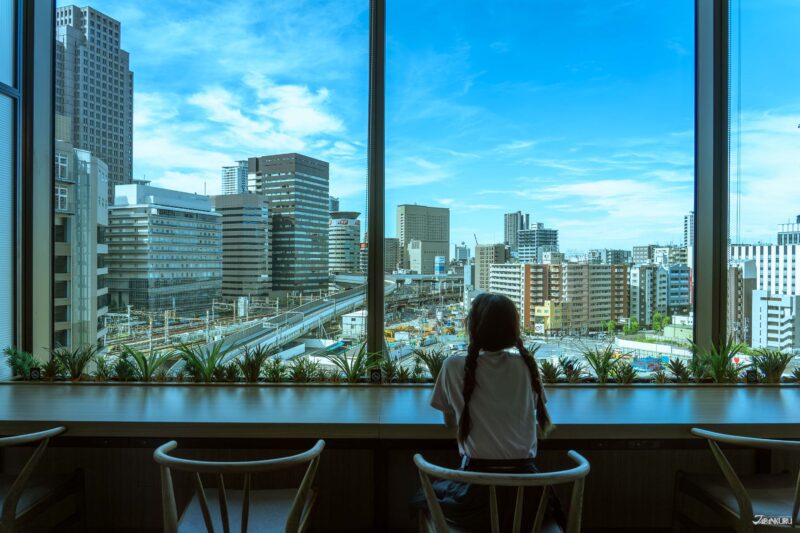 เลานจ์ Hotel Hankyu GRAN RESPIRE โอซาก้า