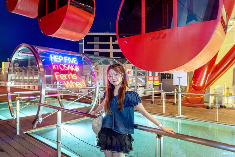 ชิงช้าสวรรค์ Hep Five อุเมดะ โอซาก้า