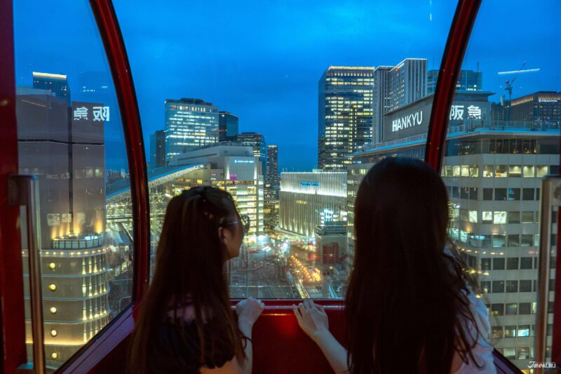 ชิงช้าสวรรค์ Hep Five โอซาก้า 