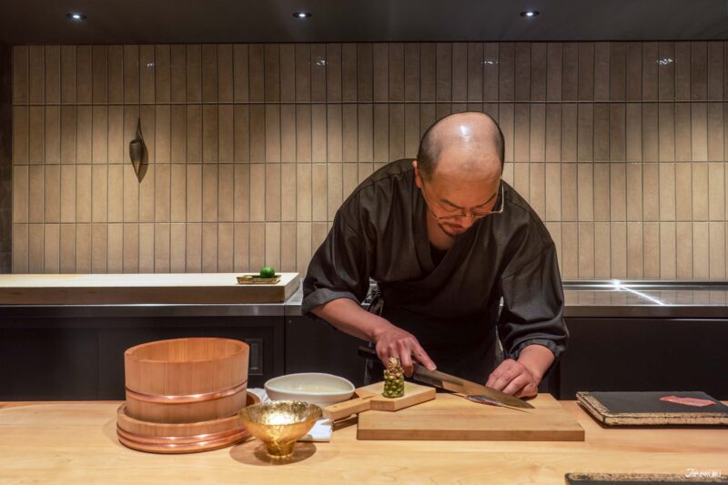 ซูชิในโอซาก้า ที่ร้าน XEX WEST