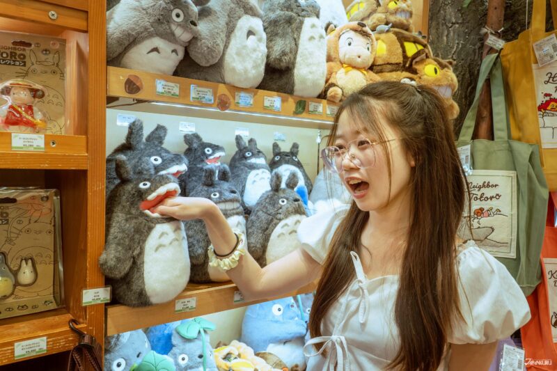 สินค้าจิบลิใน Kiddyland อุเมดะ โซาก้า