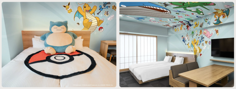 Pokemon Rooms at Apartment Hotel Mimaru
