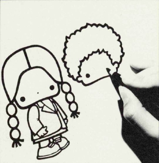 산리오 캐릭터와 ‘카와이이’ 문화의 역사를 다룬 산리오전 전시장