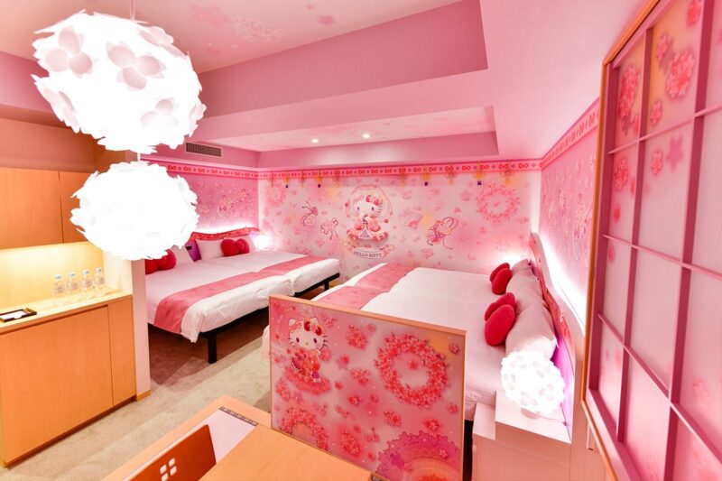 Hello Kitty Rooms at Asakusa Tobu Hotel