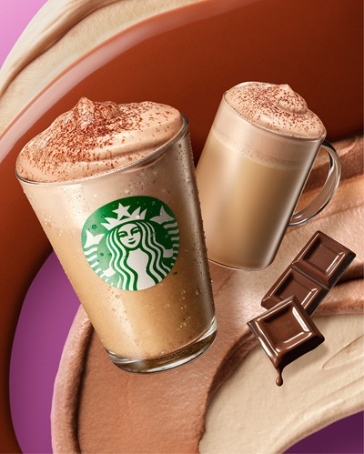 스타벅스 재팬 가을 한정 초콜릿 무스 라떼