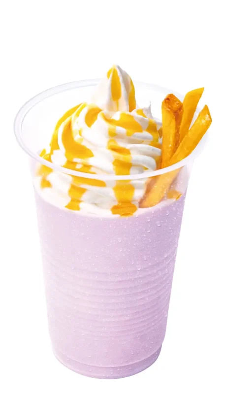 롯데리아 자색고구마 파르페 쉐이크 가을 한정 메뉴