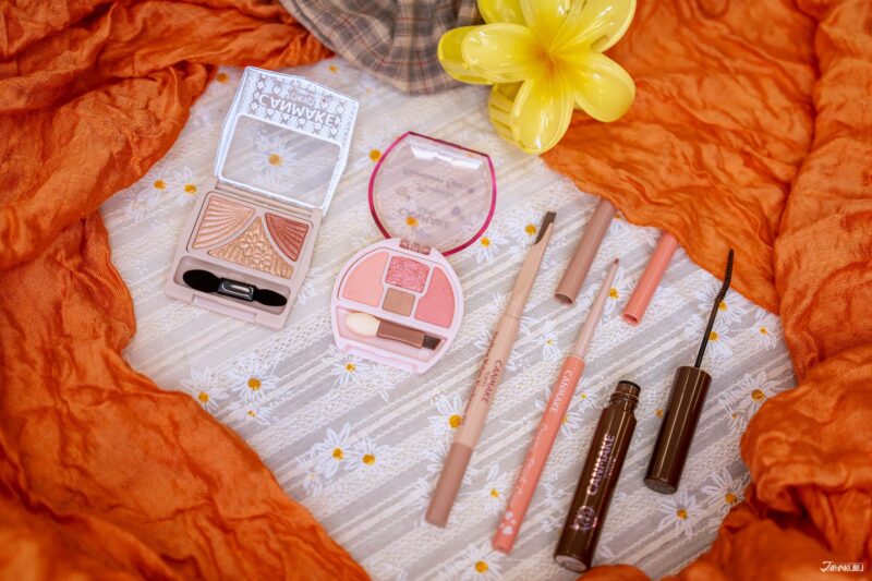 캔메이크 웜톤 아이 메이크업 라인업 제품컷