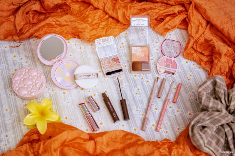 캔메이크 웜톤 메이크업 라인업 제품컷