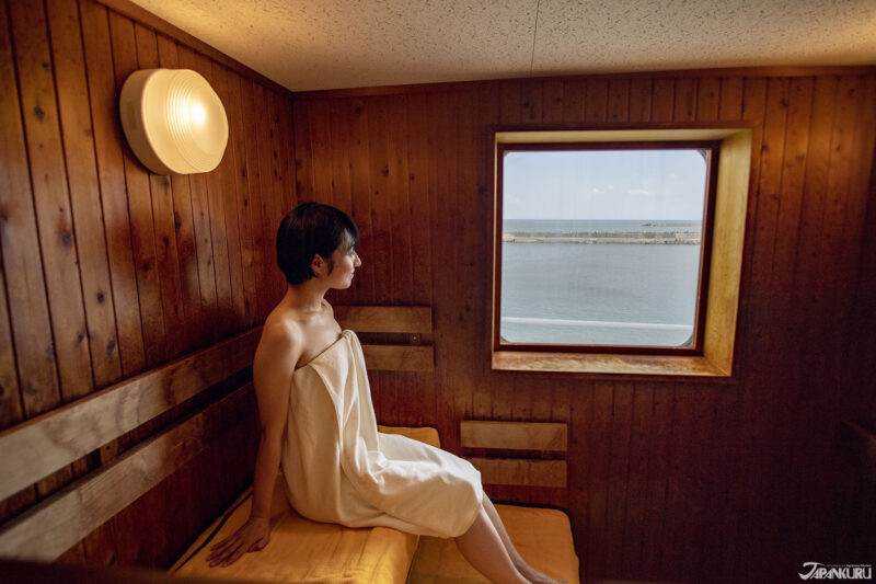 商船三井向日葵 海上桑拿