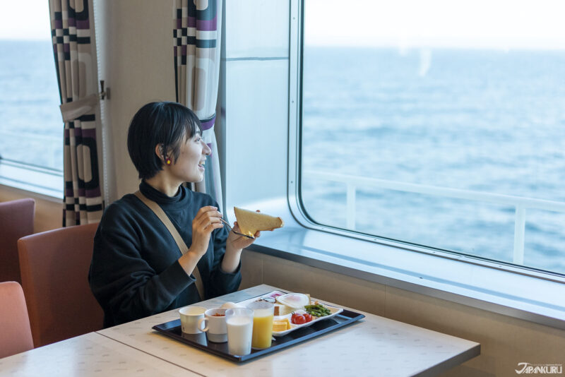 商船三井向日葵 海上早餐