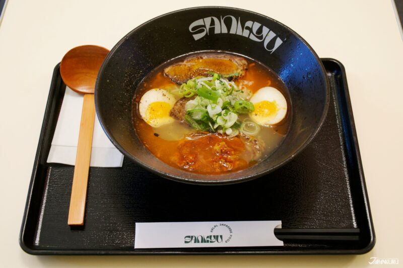 Ramen at Sankyu Halal Japanese Food in Asakusa