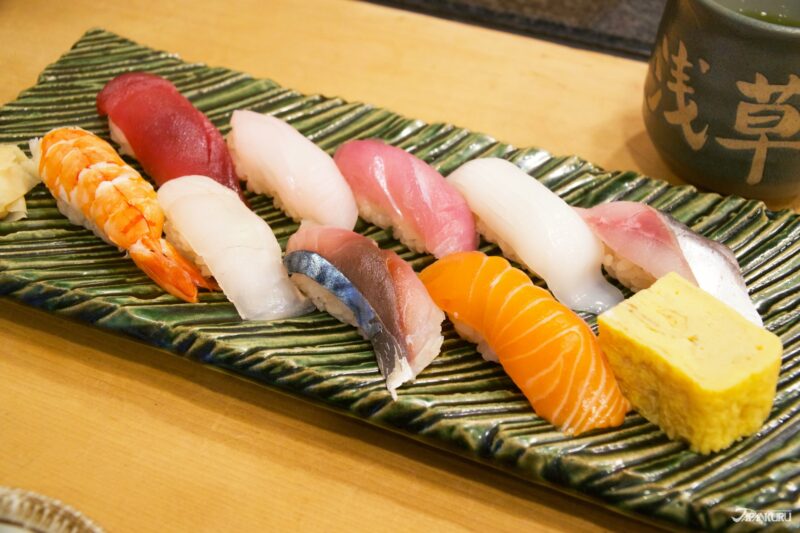 Asakusa Sushi Ken, Halal Sushi in Tokyo