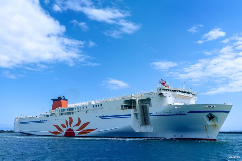 商船三井向日葵 北海道渡輪之旅