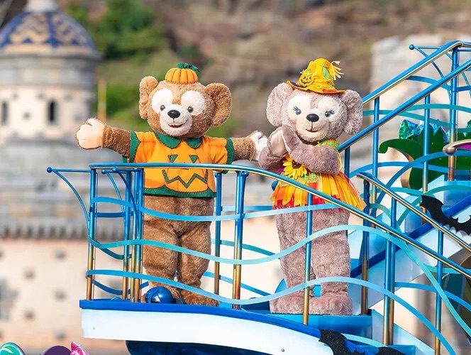 东京迪士尼 海洋 万圣节游行