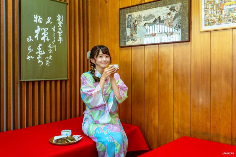 เดินเล่นโตเกียว วัดโชเมจิ ซากุระโมจิ