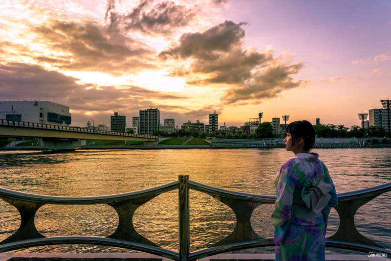 เดินเล่นโตเกียว แม่น้ำสุมิดะ