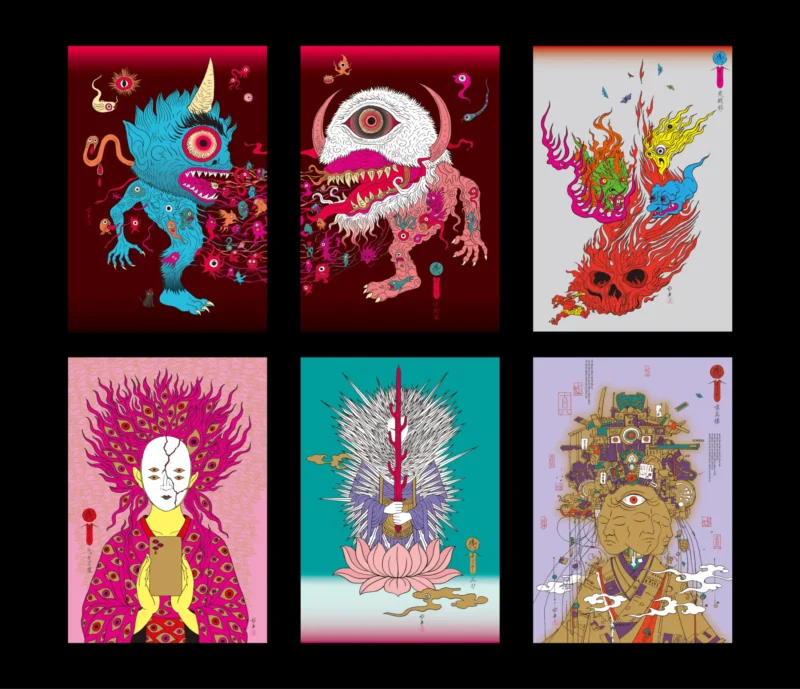 괴괴 요괴 축제 요괴 전시회