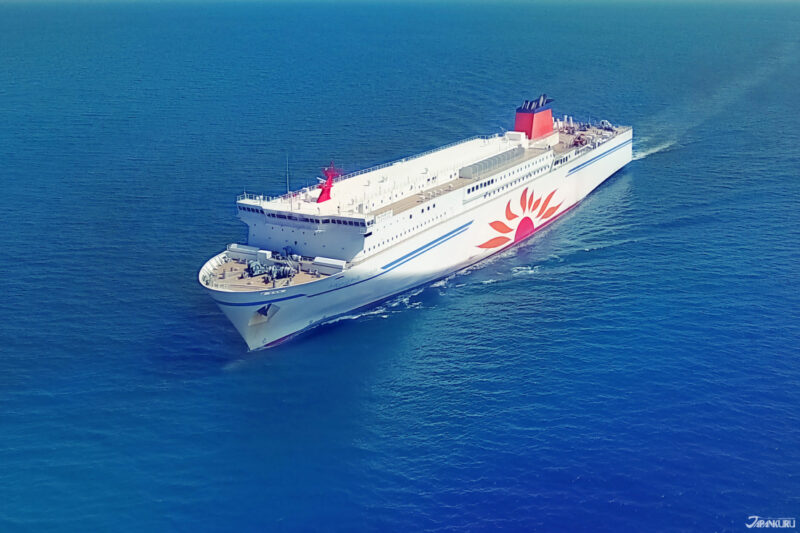 商船三井向日葵 北海道渡輪之旅