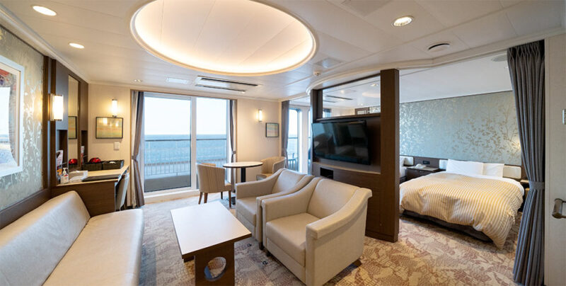 商船三井向日葵 高級海景房 大套房