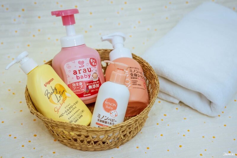 日本嬰兒用品必買推薦 嬰兒沐浴與護膚用品