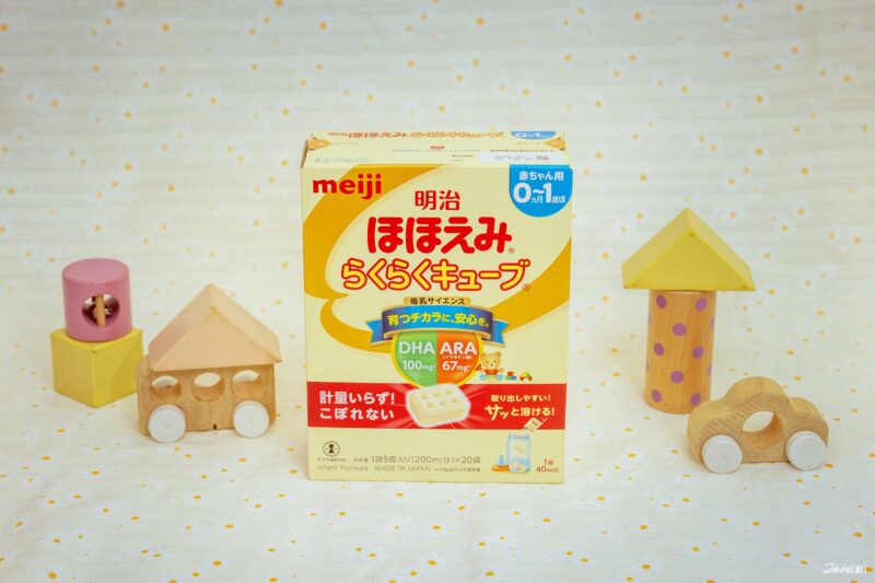 明治Hohoemi 樂樂Q貝方塊奶粉 適合0個月～1歲