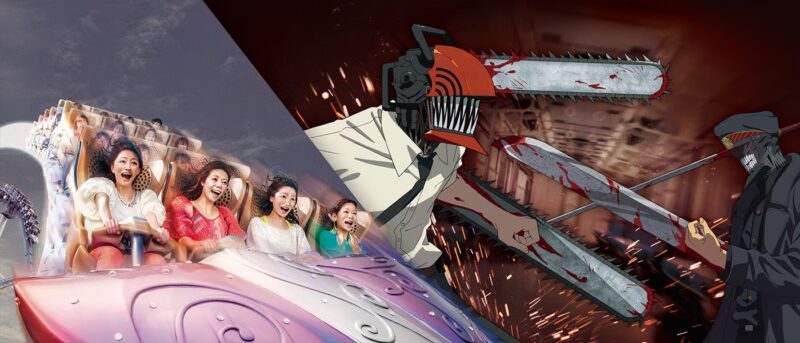 日本环球影城 万圣节活动 电锯人