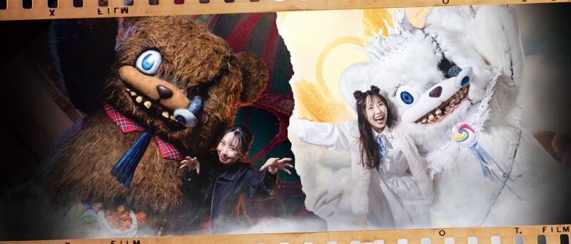 日本环球影城 万圣节活动 熊僵尸