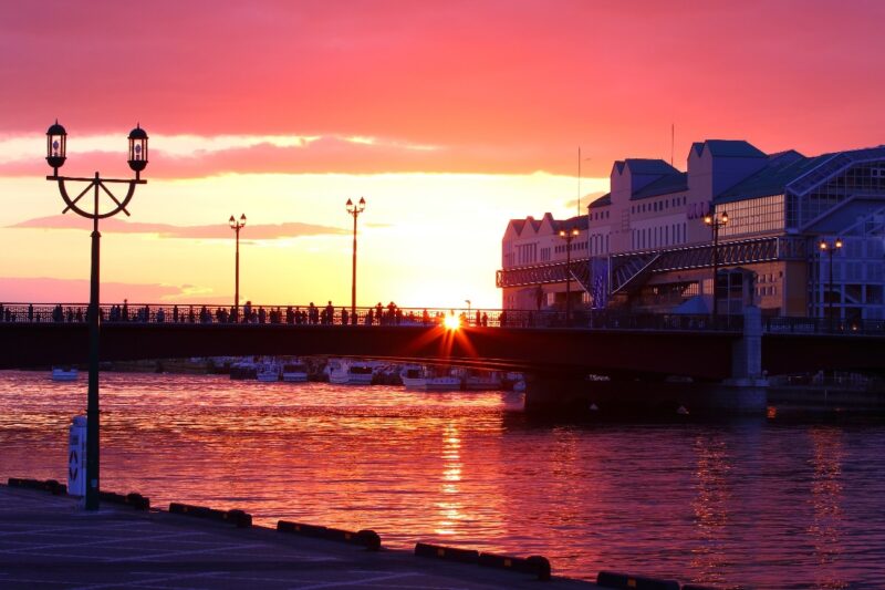 홋카이도 항구 도시 풍경, 일본 소도시 여행지