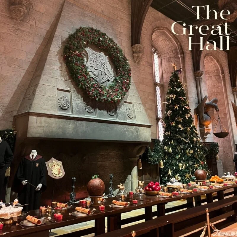 อีเวนต์ Hogwarts in the Snow ที่ Warner Bros. Studio Tour