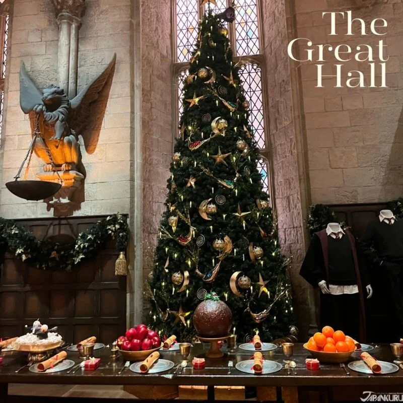 อีเวนต์ Hogwarts in the Snow ที่ Warner Bros. Studio Tour