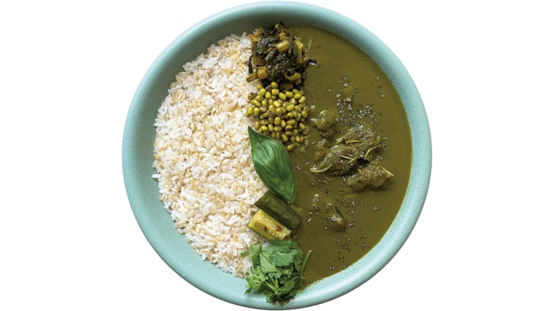 CURRY SHOP 에일리언즈의 그린카레