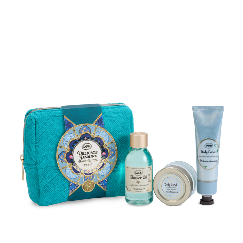 ผลิตภัณฑ์อาบน้ำ Royal Gift Delicate Jasmine กลิ่นจัสมิน จาก SABON
