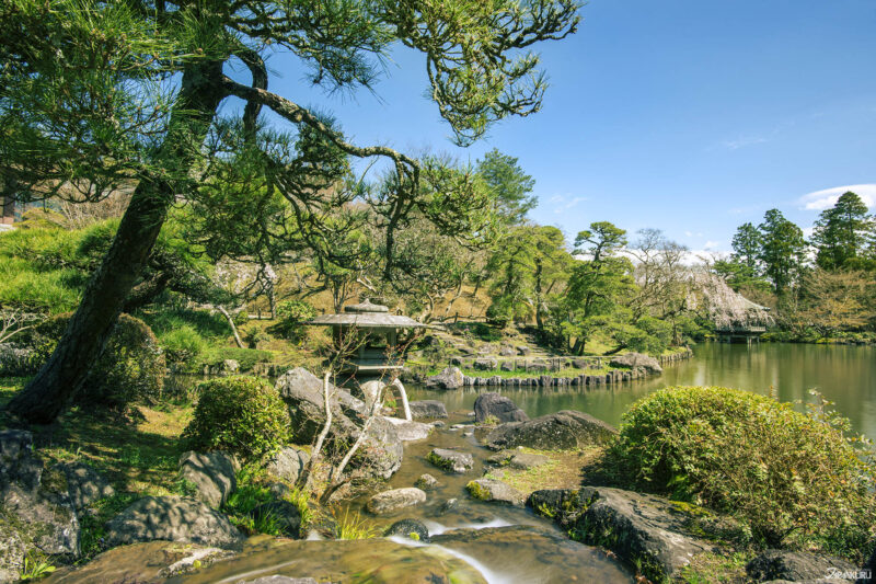 나리타시 신쇼지 절과 구시가 상점거리 풍경