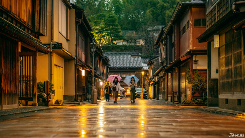 중부 지역 산맥과 마을 풍경, 일본 전통 마을 여행
