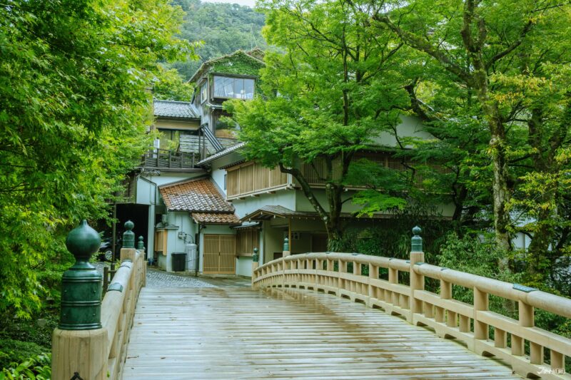 일본 서쪽 주고쿠·시코쿠 지역의 마을