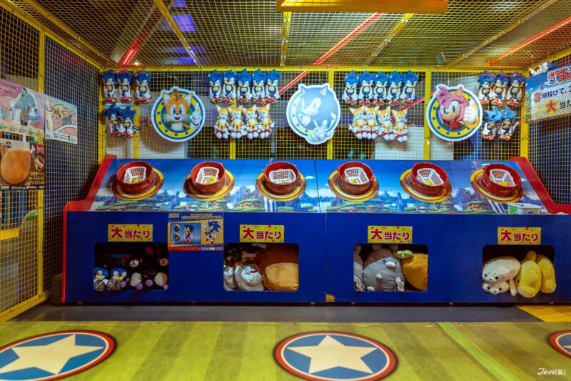 台場Joypolis 音速小子周邊