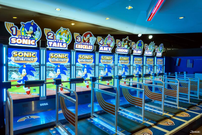 台場Joypolis 推薦設施 音速小子跑步