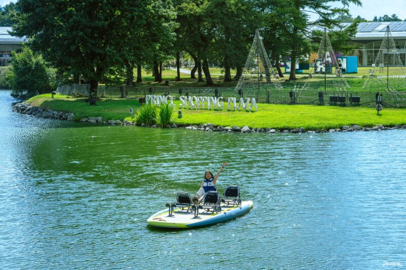 KARUIZAWA MIZU ASOBI FIELD กิจกรรมขับเรือ