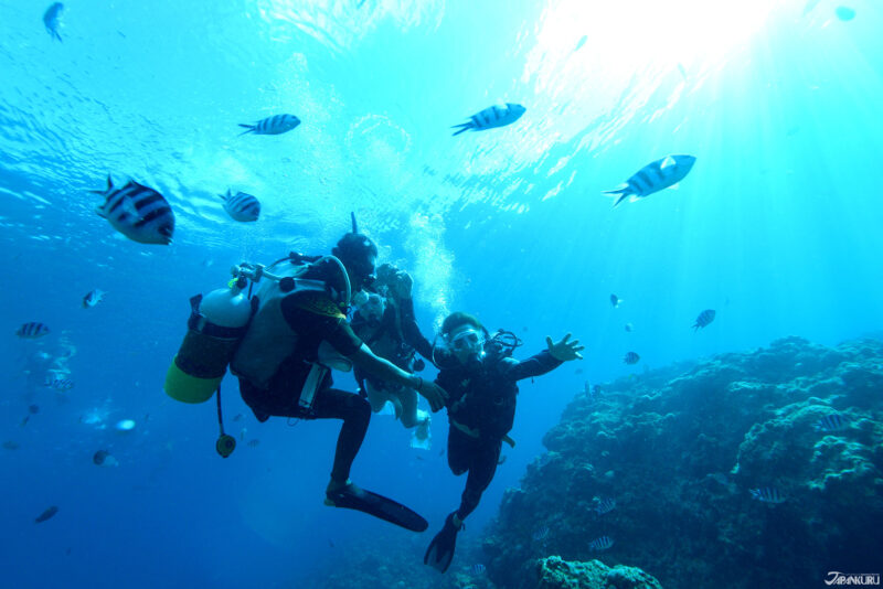오키나와 바다 풍경, 일본 남쪽 소도시 여행 감성 이미지