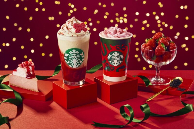 Starbucks ญี่ปุ่น เครื่องดื่มใหม่ช่วงคริสต์มาส