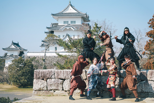 이가시 닌자 박물관 외관과 닌자 테마 체험 구역