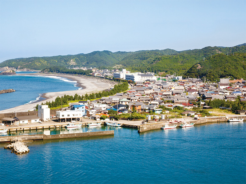 시라하마초 하얀 모래 해변과 에메랄드빛 바다